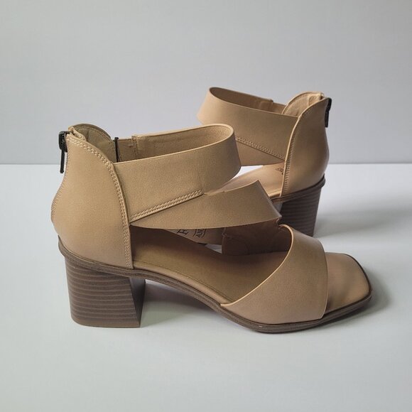 Frye And Co Tan Women's Heeled Sandals Size 10 - Picture 3 of 8